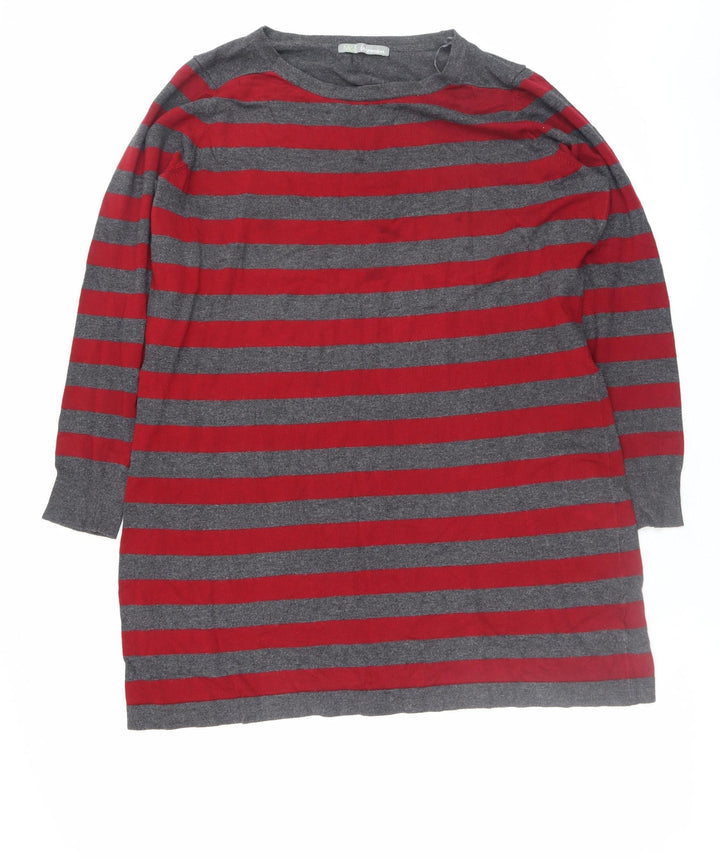 Marks and Spencer Women Multicoloured Size 12 Jumper Dress