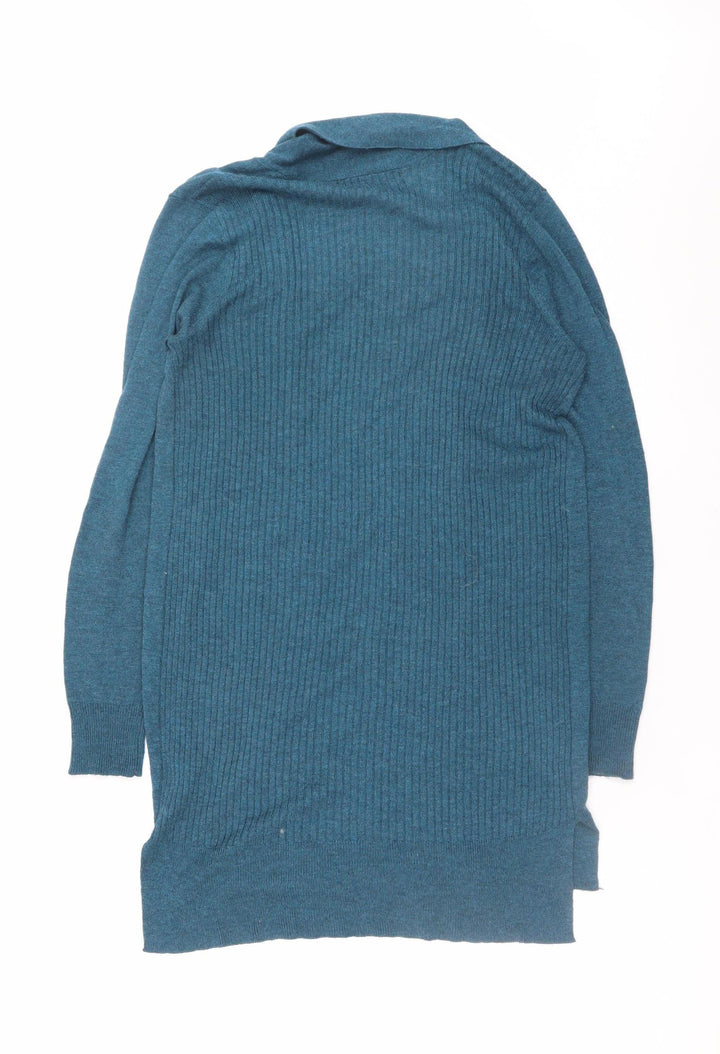 George Women’s Blue Small Open Front Knit Cardigan