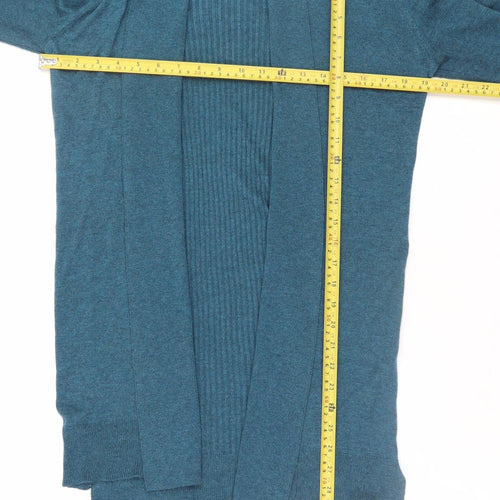 George Women’s Blue Small Open Front Knit Cardigan
