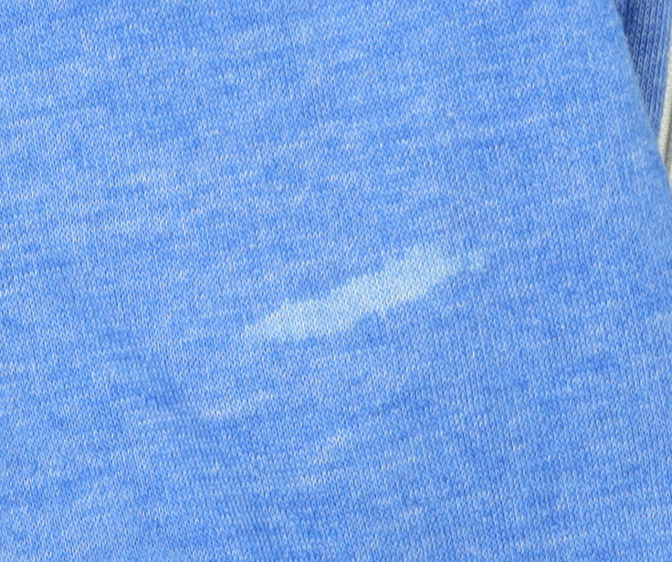 Exhibit Womens Blue Full Zip Hoodie Size 14 California Print