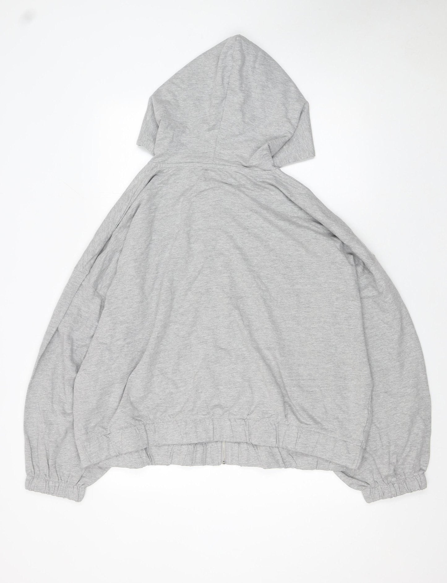 Simply Be Women’s Grey Full Zip Hooded Sweatshirt Size 28