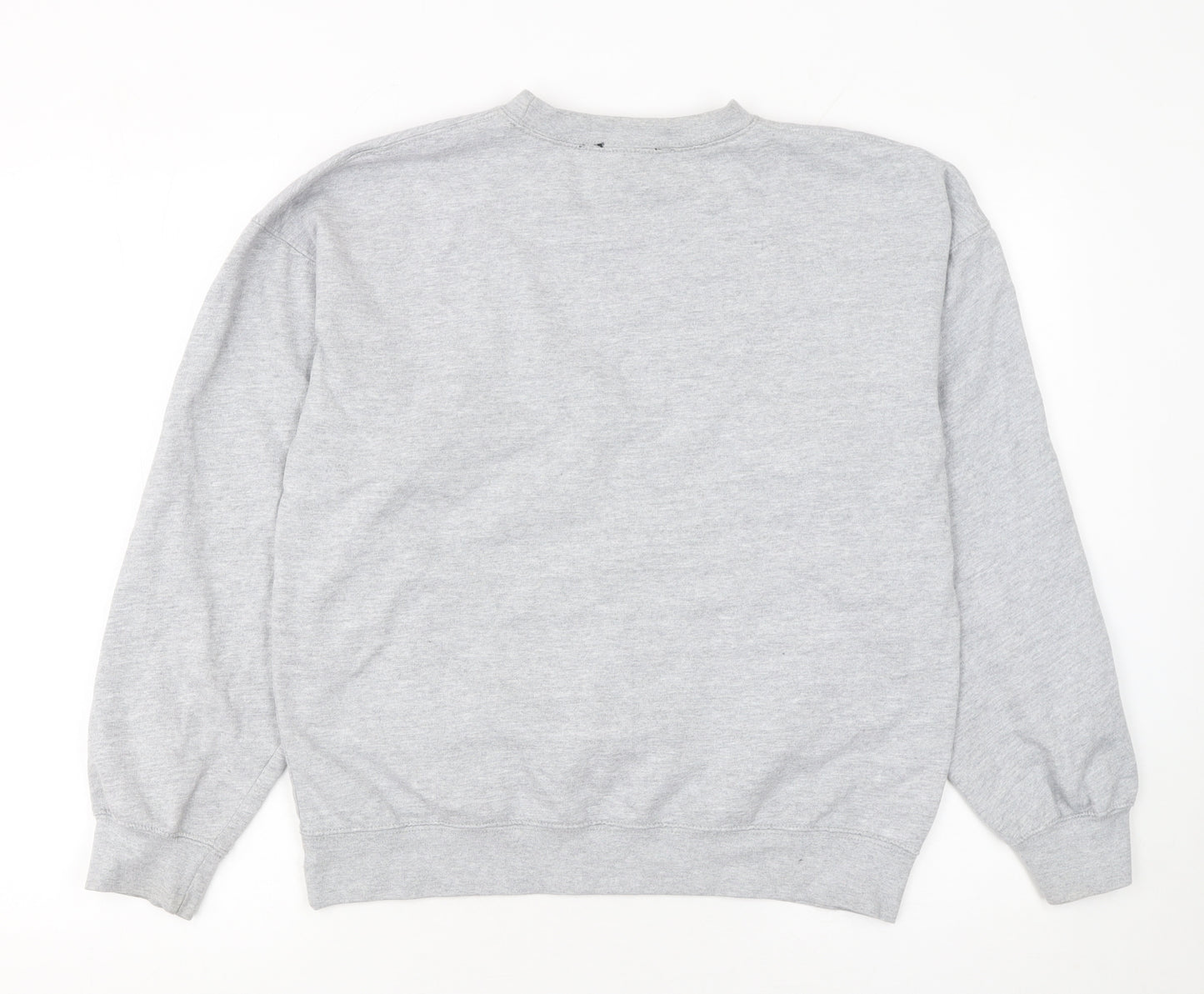Lipsy Women Grey California Los Angeles Crew Neck Sweatshirt Size S