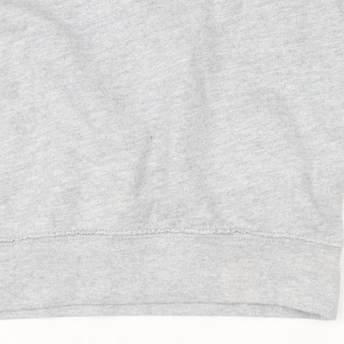Lipsy Women Grey California Los Angeles Crew Neck Sweatshirt Size S