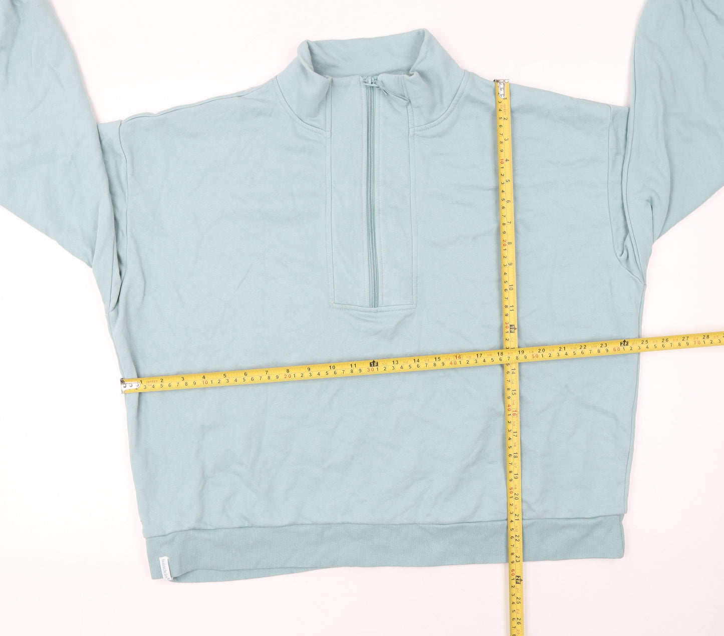 Bekkin Men's Blue 2XL Half Zip Sweatshirt Long Sleeve Regular Fit