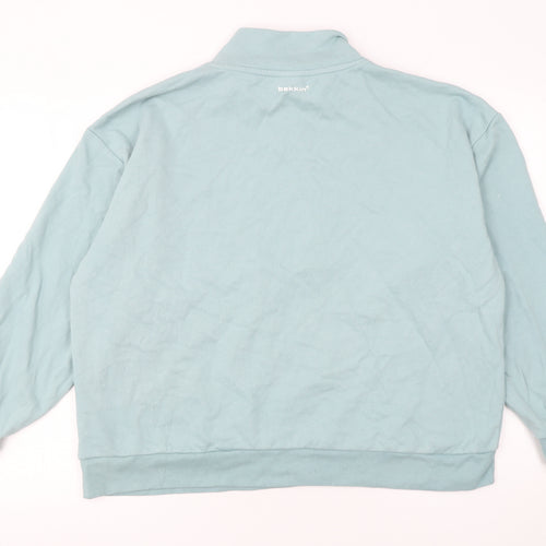 Bekkin Men's Blue 2XL Half Zip Sweatshirt Long Sleeve Regular Fit