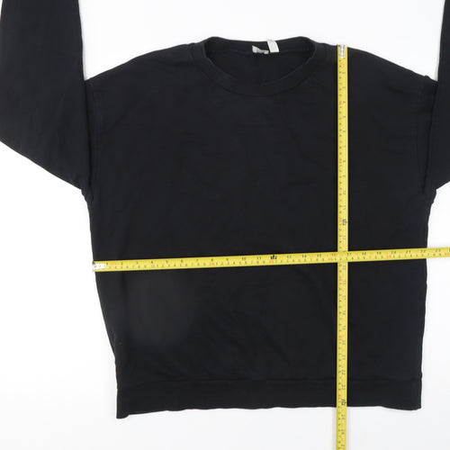 ASOS Women Black Size 16 Pullover Sweatshirt Long Sleeve