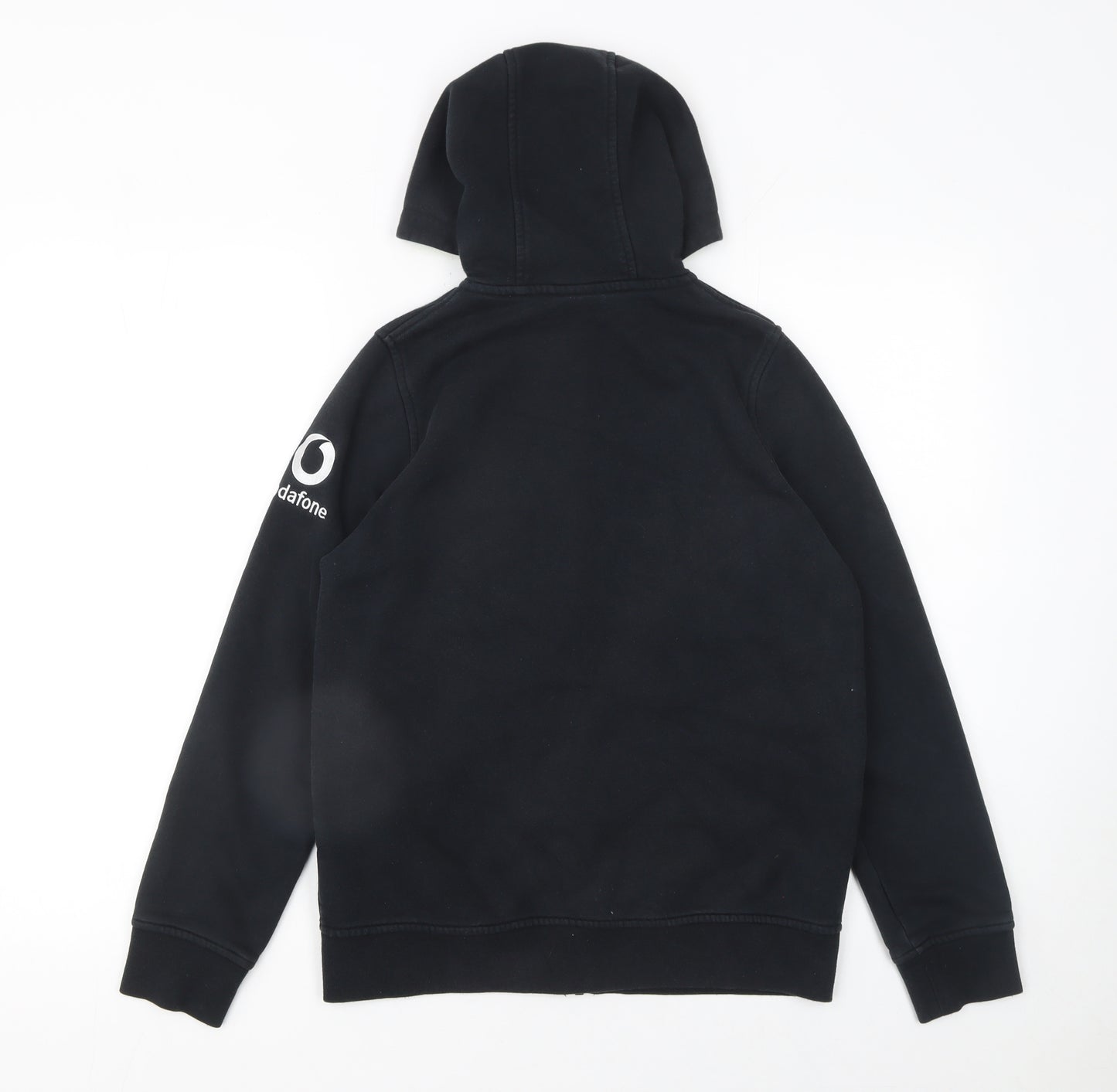 Canterbury Boys Black Full Zip Rugby Hoodie IRFU 14 Years