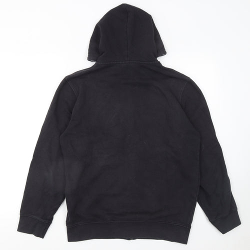 Champion Men’s Black Full Zip Hoodie Size M Fleece Sweatshirt