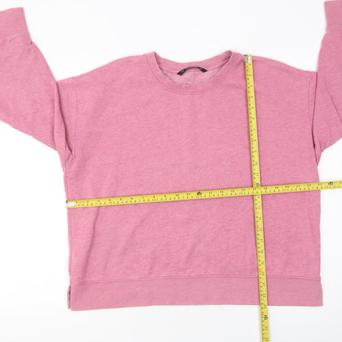 St. Bernard for Dunnes Stores Womens Pink Crew Neck Pullover Sweatshirt Size L