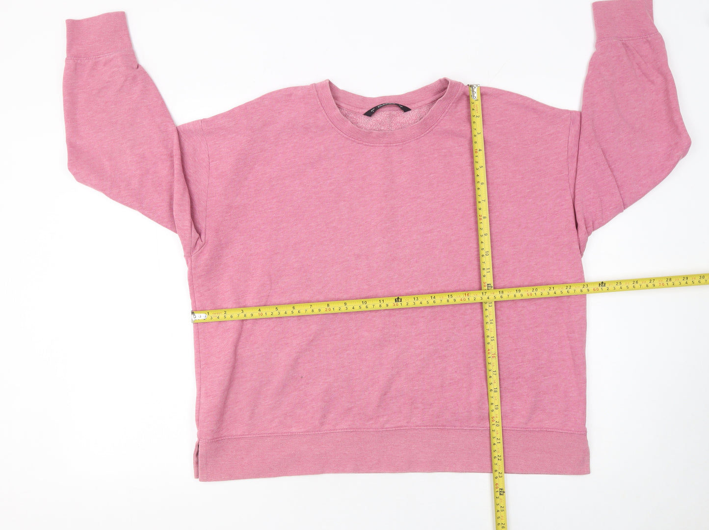 St. Bernard for Dunnes Stores Womens Pink Crew Neck Pullover Sweatshirt Size L