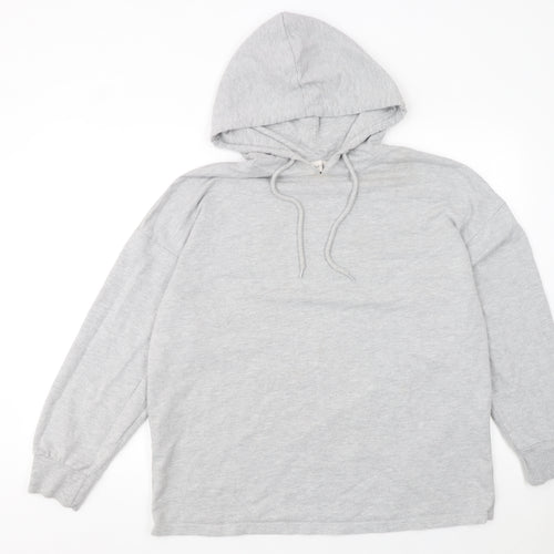 Anna Field Women’s Grey XL Pullover Hoodie Cotton Blend Casual