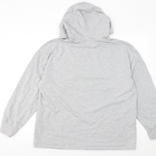 Anna Field Women’s Grey XL Pullover Hoodie Cotton Blend Casual