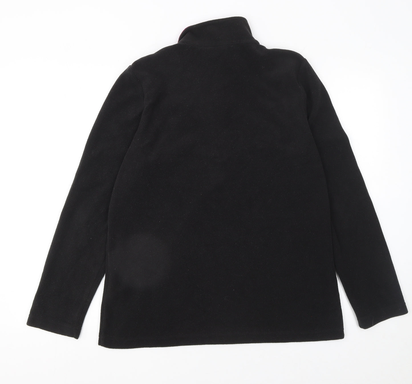 Regatta Great Outdoors Womens Black Fleece 1/2 Zip Pullover UK 14