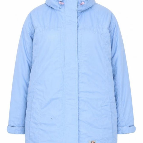 Arctic Storm Women Blue Size 18 Hooded Waterproof Parka Jacket