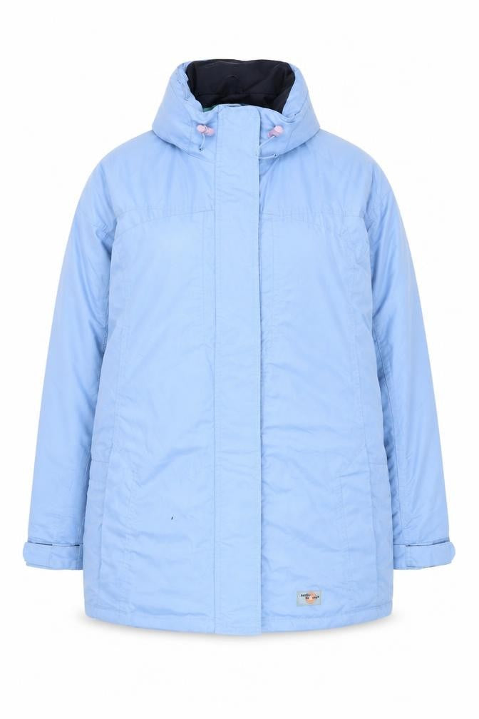 Arctic Storm Women Blue Size 18 Hooded Waterproof Parka Jacket