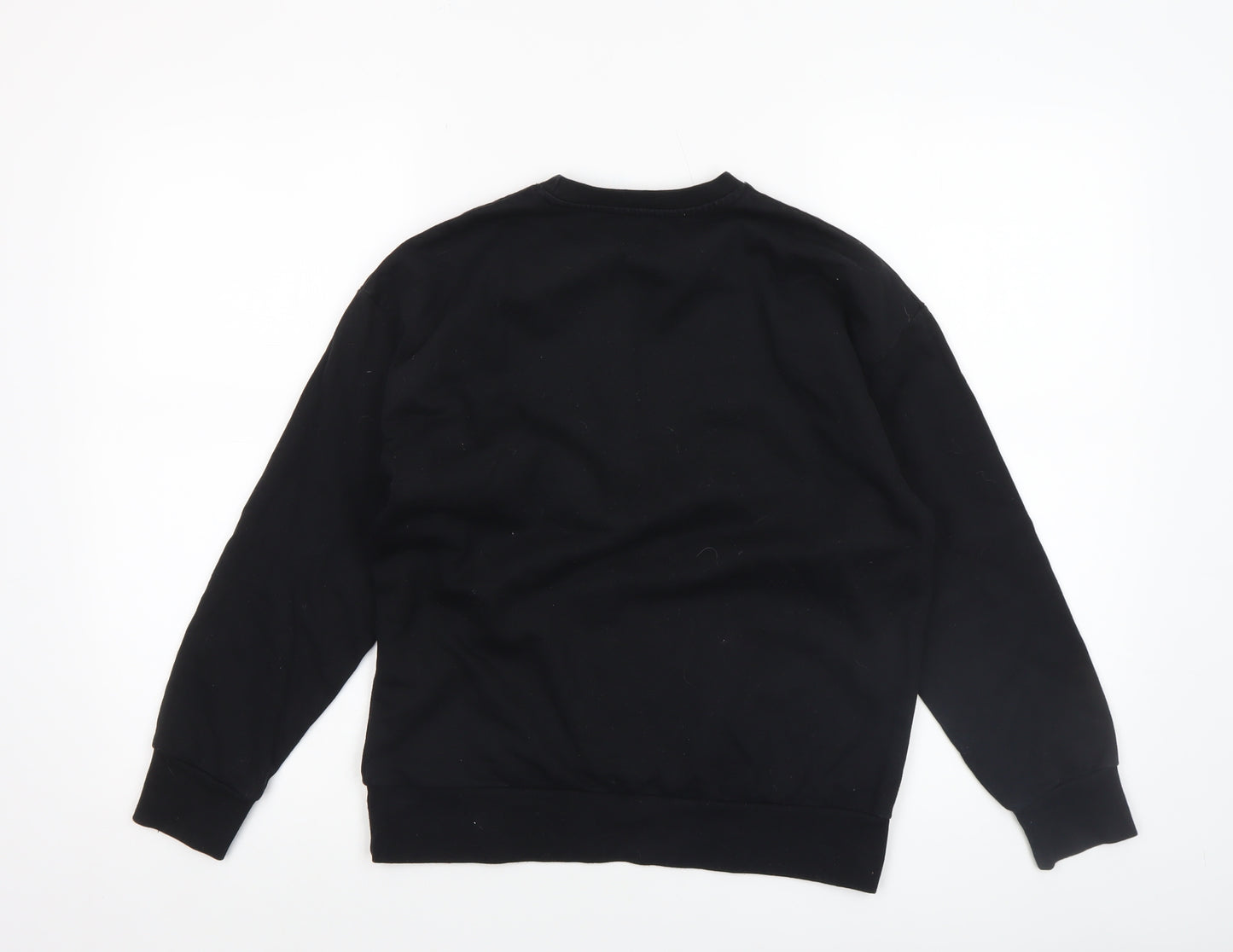 Pindydoll Girls Black Logo Pullover Sweatshirt 10-11 Years