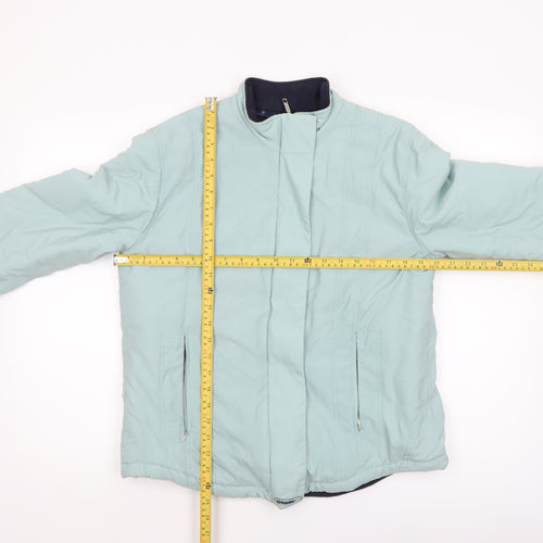 O'Neills Womens Green Size 12 Lined Full Zip Short Jacket