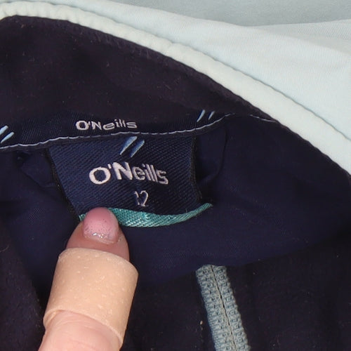 O'Neills Womens Green Size 12 Lined Full Zip Short Jacket