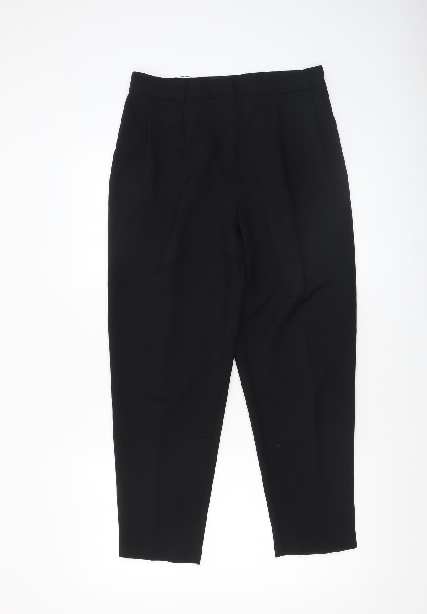 ASOS DESIGN Women’s Black Ankle Tapered Work Trousers UK 10