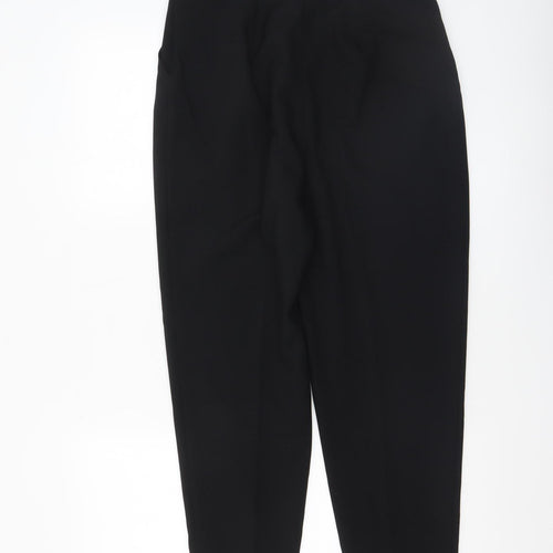 ASOS DESIGN Women’s Black Ankle Tapered Work Trousers UK 10