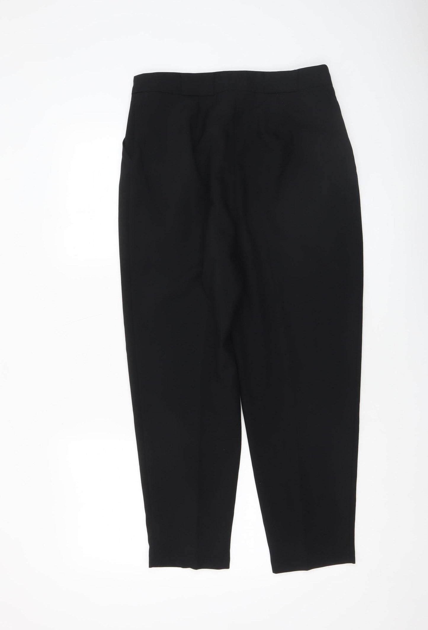 ASOS DESIGN Women’s Black Ankle Tapered Work Trousers UK 10