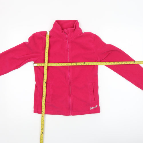Gelert Girls Pink Fleece Full Zip Jacket 11-12 Years Outdoor Warm Top