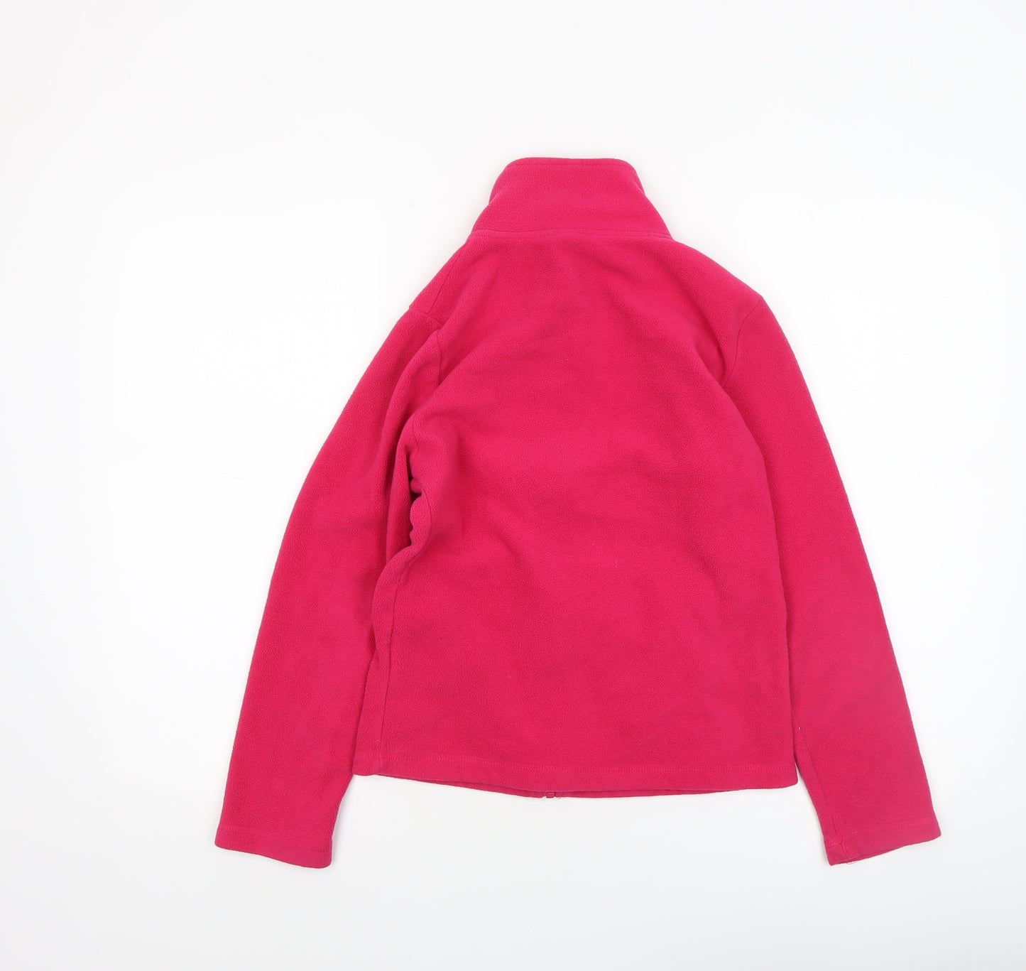 Gelert Girls Pink Fleece Full Zip Jacket 11-12 Years Outdoor Warm Top
