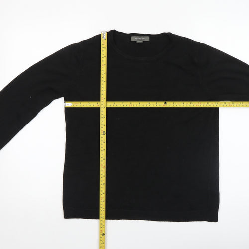 Primark Women’s Black Crew Neck Long Sleeve Knit Jumper Size M 12/14