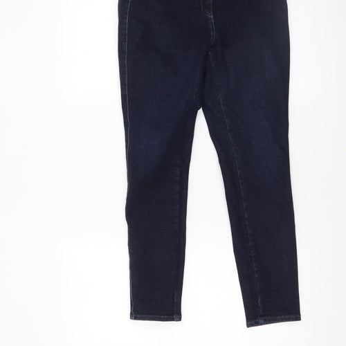 Next Women's Blue Skinny Jeans Size 10 Slim Fit Stretch Denim