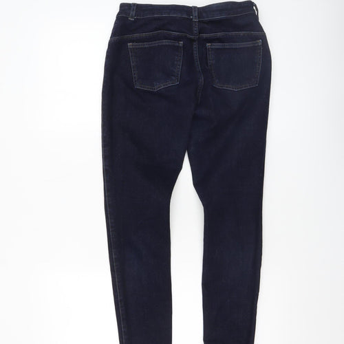 Next Women's Blue Skinny Jeans Size 10 Slim Fit Stretch Denim
