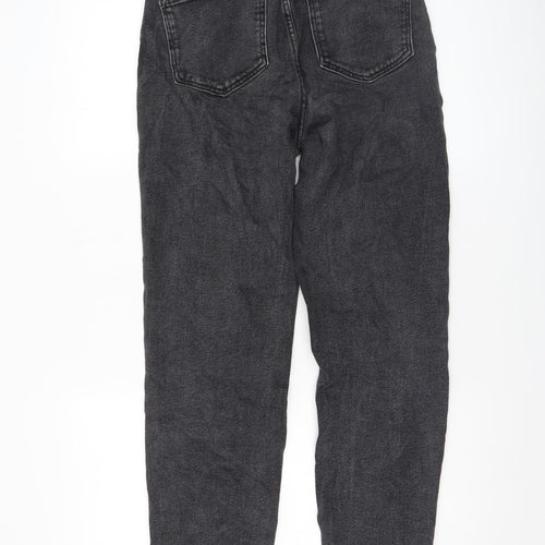 Stradivarius Women’s Black High Rise Mom Jeans Size 10 UK