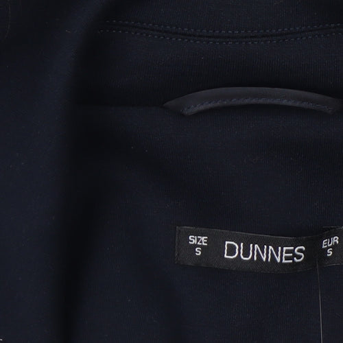 Dunnes Women’s Navy Classic Blazer Small Single-Breasted Jacket