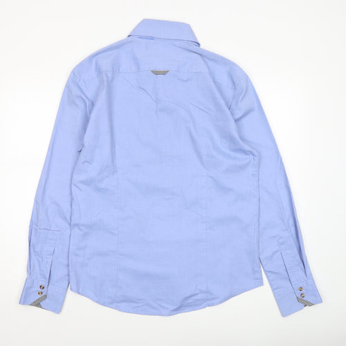 Dablju by Jiniy Men’s Blue Long Sleeve 2XL Button-Up Shirt