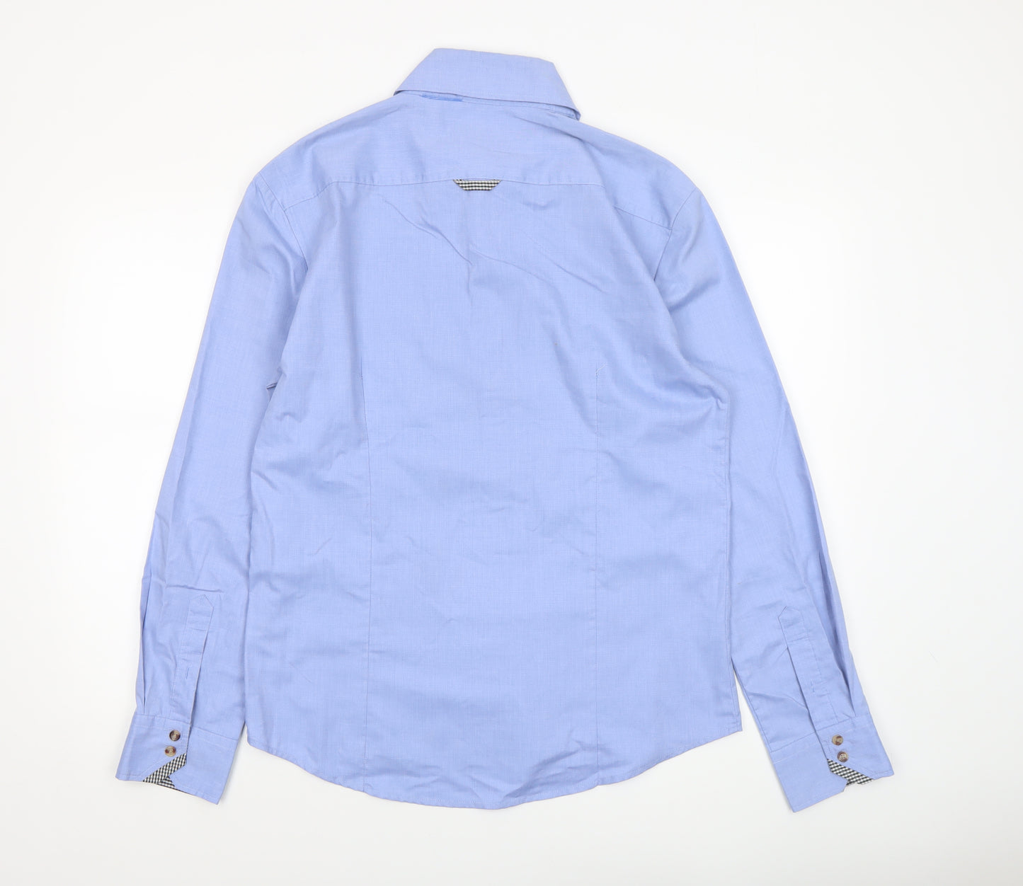 Dablju by Jiniy Men’s Blue Long Sleeve 2XL Button-Up Shirt