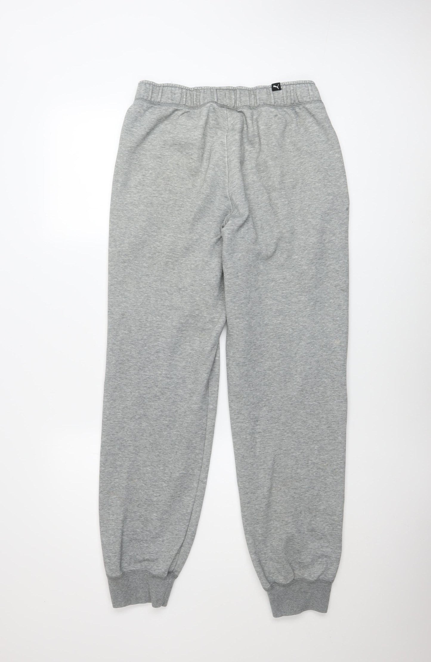 Puma Men's Grey Small Jogger Sweatpants Cotton Blend