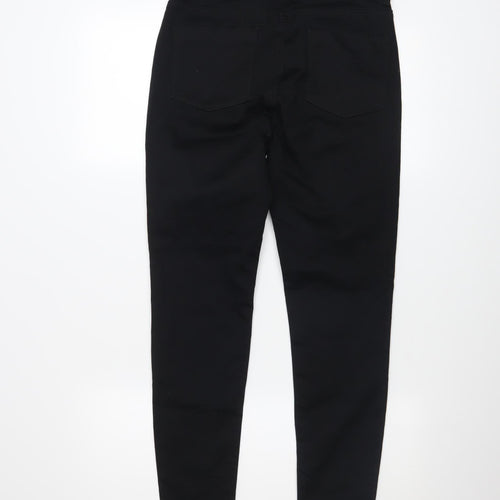 Dunnes Stores Women's Black Skinny Jeans Size 10 Regular Denim