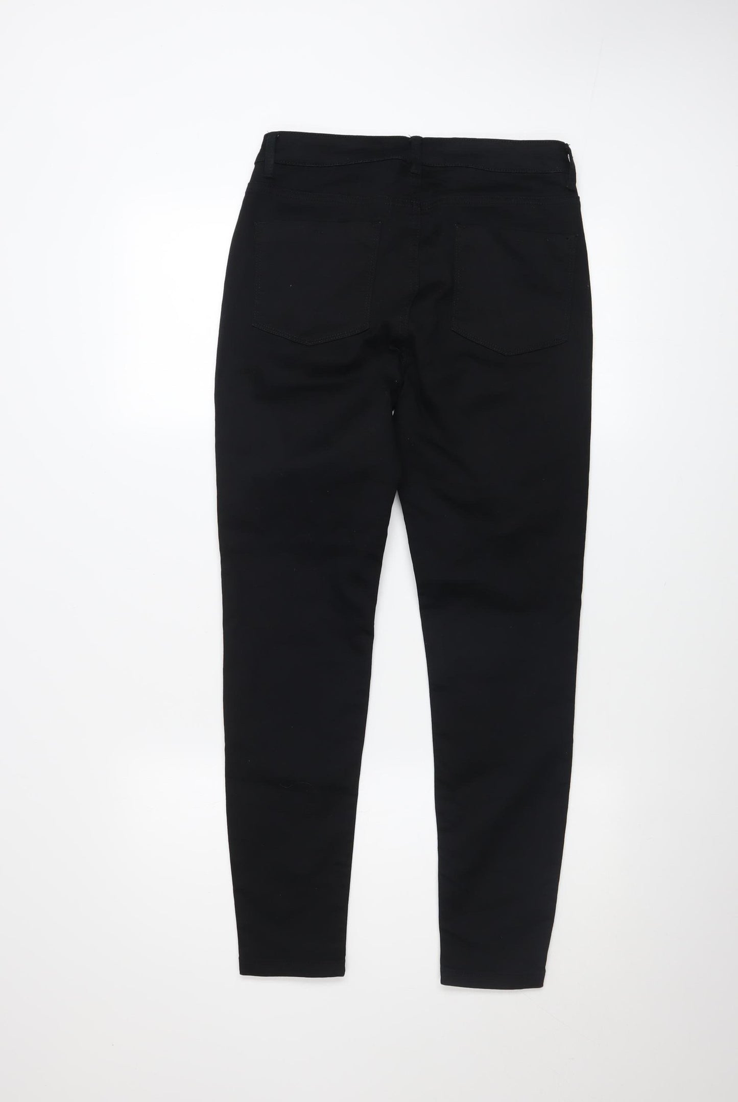 Dunnes Stores Women's Black Skinny Jeans Size 10 Regular Denim