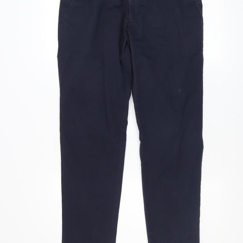 Remus Uomo Men's Navy Blue Slim Fit Chino Trousers 34S