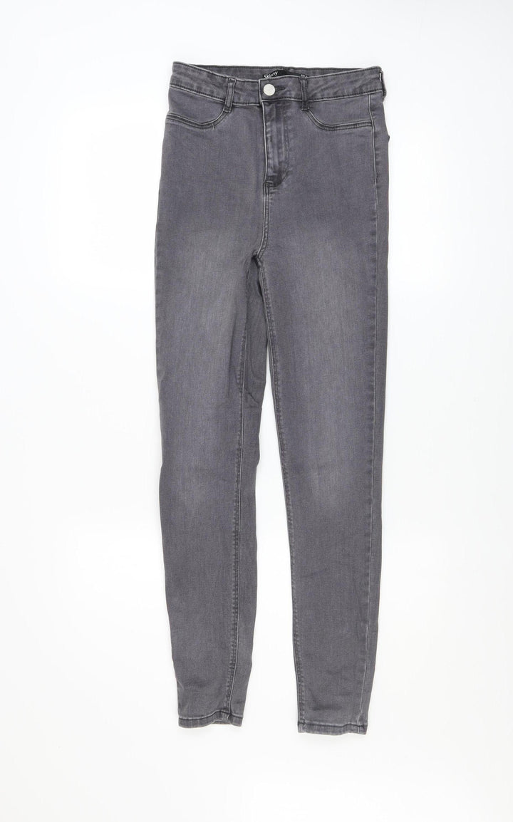 Dunnes Stores Women’s Grey Skinny Jeans Size 10 Regular Fit