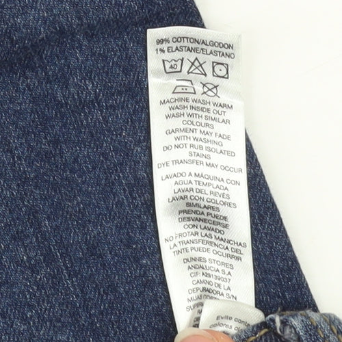 Dunnes Stores Women Blue Skinny Denim Jeans Size 10