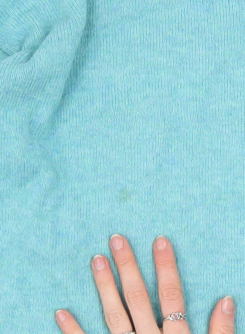 GAP Women’s Blue Crew Neck Wool Blend Knit Jumper Size M