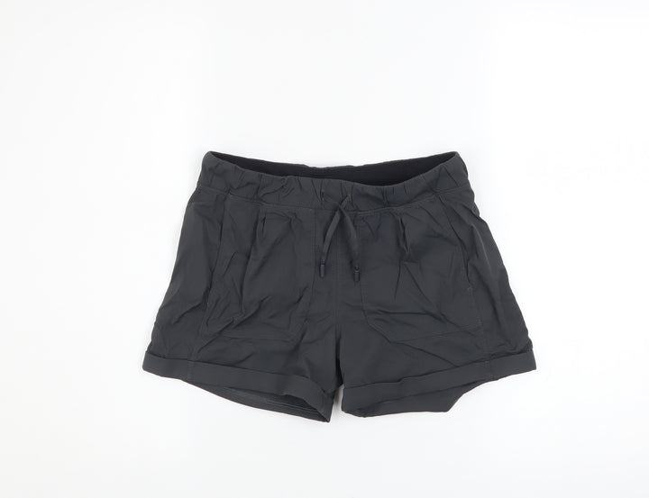 Ivivva by Lululemon Womens Black Size 12 Biker Activewear Shorts