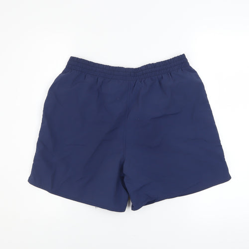 Slazenger Men's Navy Blue Athletic Shorts Size S Lightweight Nylon