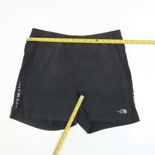 The North Face Mens Black Small Regular Athletic Running Shorts