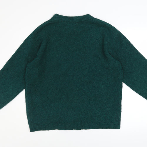 Universal Thread Women's Green Knit Pullover Jumper Size M