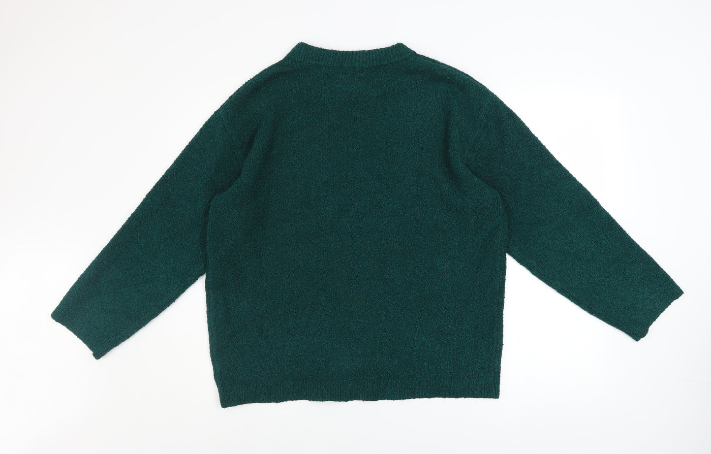 Universal Thread Women's Green Knit Pullover Jumper Size M