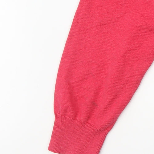 McGregor Men's Red 2XL V-Neck Cotton Blend Jumper