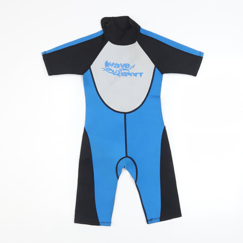 St. Bernard Boys Blue Short Sleeve Wetsuit 6 Years Sports Beachwear