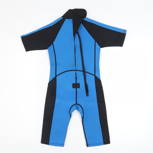 St. Bernard Boys Blue Short Sleeve Wetsuit 6 Years Sports Beachwear