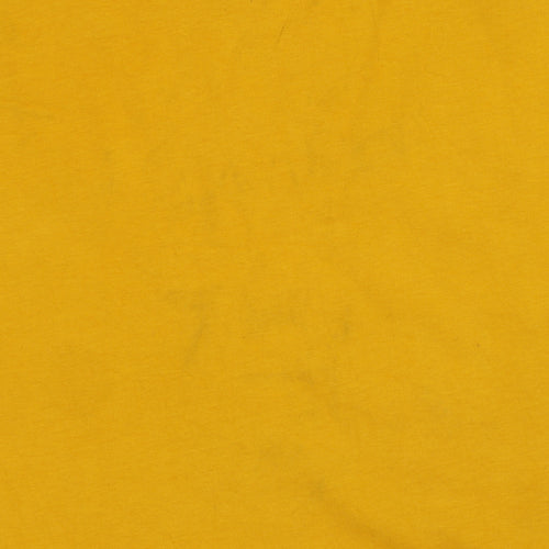 Star Trek Men's Yellow & Black Colourblock Crew Neck T-Shirt Size S